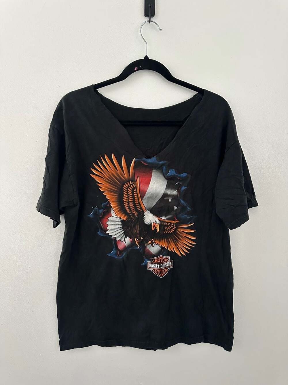 Harley-Davidson Mitchell's Modesto California Eagle Graphic T-Shirt